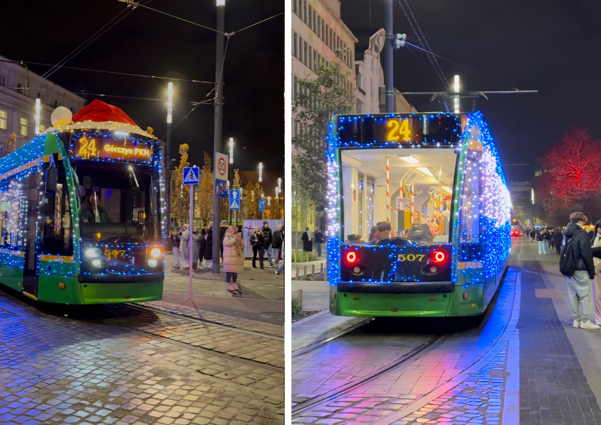 Świąteczny Tramwaj w Poznaniu 2024 [ROZKŁAD JAZDY]